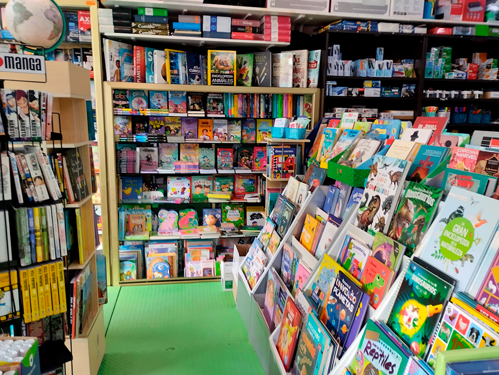 Interior de la tienda